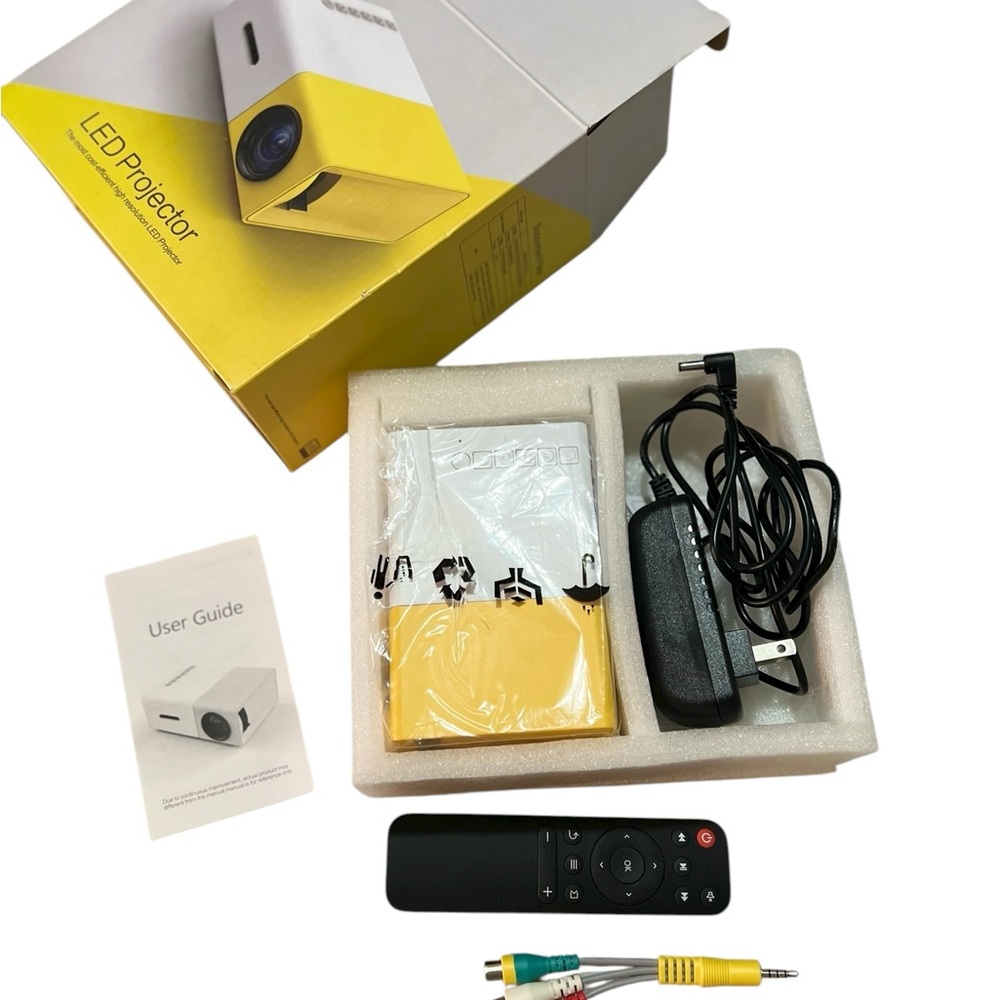 Mini high resolution LED Projector - Picture 3 of 8
